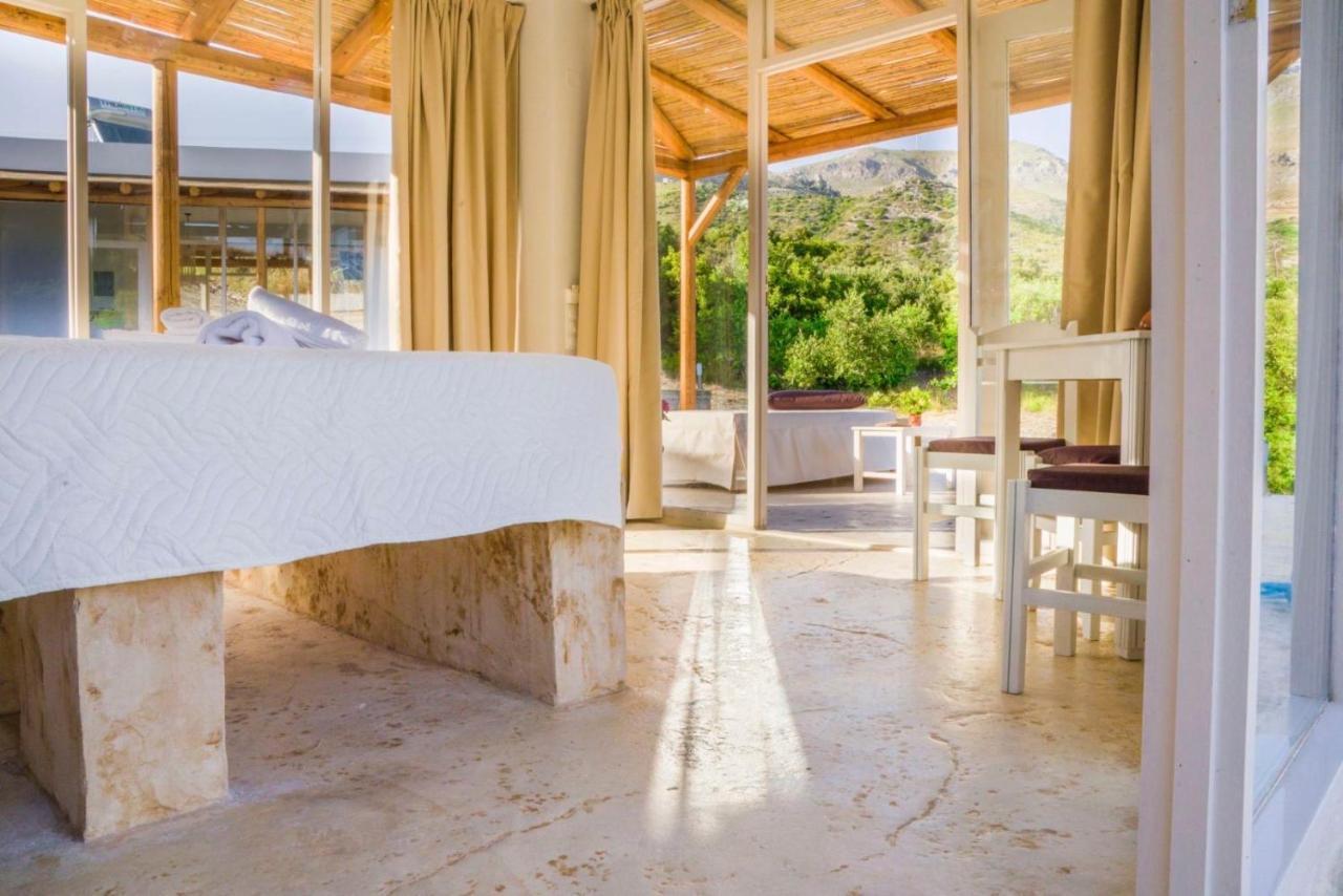 Bungalows Panstel In Kerames Rethymno 阿吉亚帕拉斯夫 外观 照片